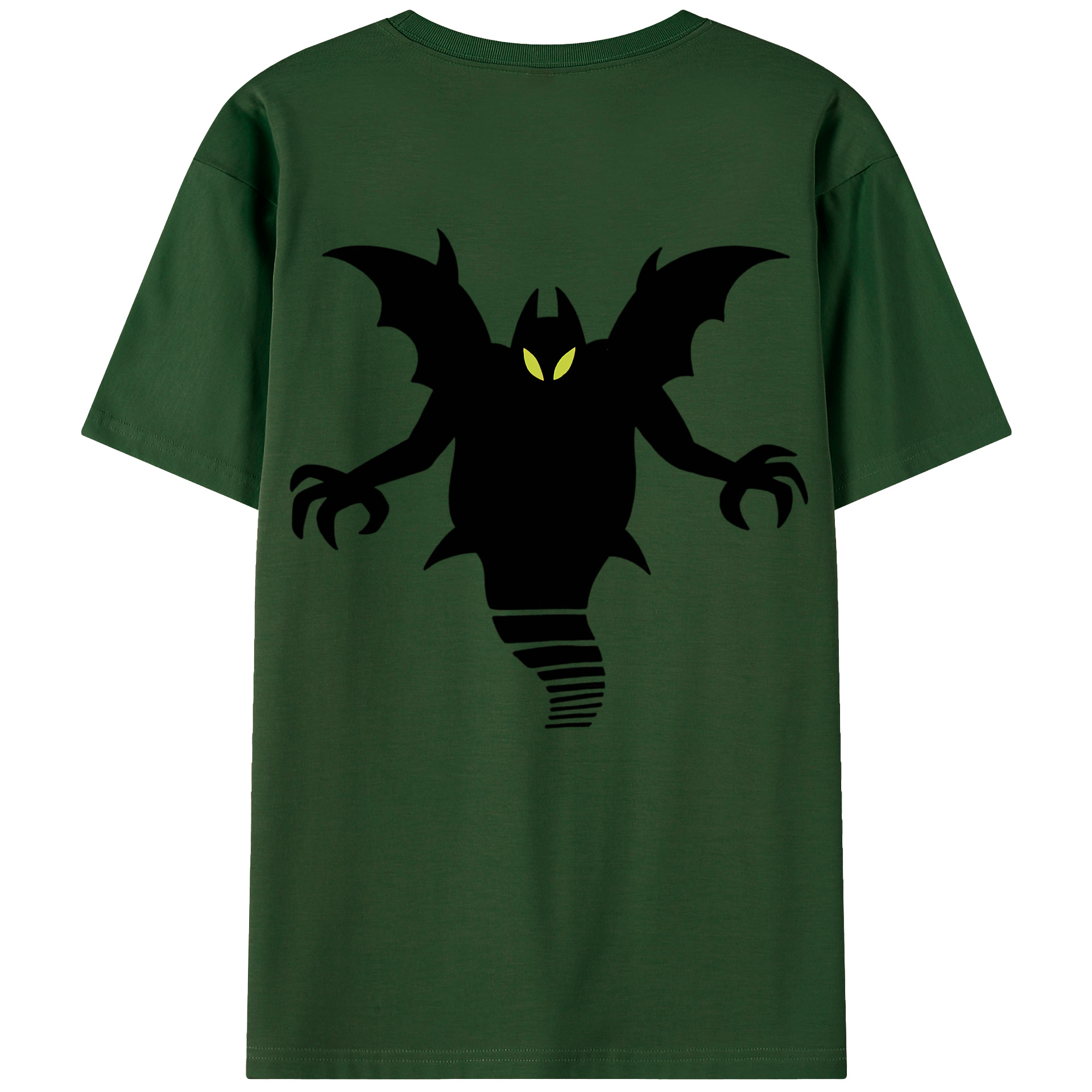 （画像用） ドラゴンクエスト Doragon Kuesuto Dragon Quest 綿100％半袖Tシャツ（背面プリント）